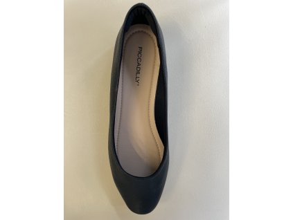 Zdravotní strečové baleríny 250115 velikost 37 (Ostatní černá, Rozměr 36)