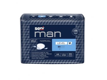 25020 seni man normal level 2 inkontinencni vlozky 15 ks
