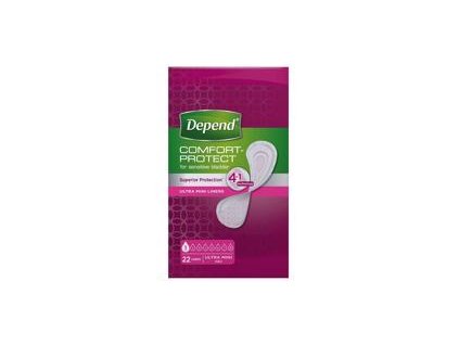 depend liners ultra mini inkontinencni vlozky zeny 22 ks ii jakost188090188090