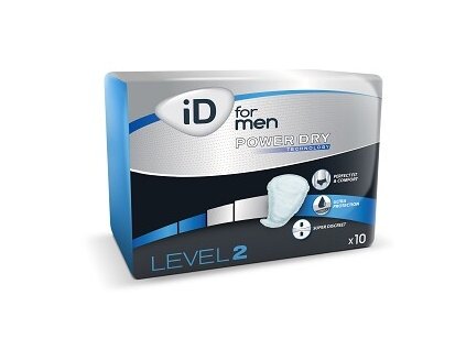 Vložky absorpční iD for men Level 2 (10ks)