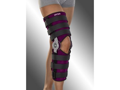 Dlaha kolenního kloubu fixační s vymezeným rozsahem pohybu ORTEX 01 (Rozměr L)