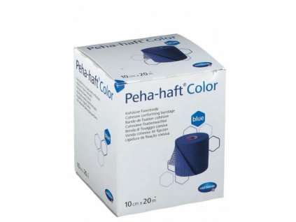 Obinadlo fixační Peha-haft Color, modré, 10 cm x 20 m