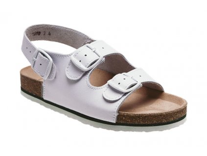 SANTÉ N/31/10/H zdravotní sandál bílý velikost 37 (Rozměr 37)