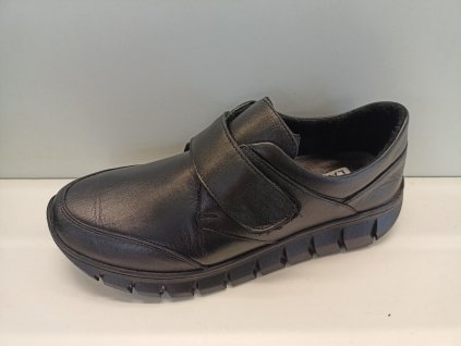 Mediline dámská obuv na suchý zip 24106 RIWALLI BLACK (Rozměr 36)