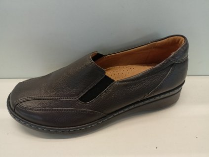 Dámská vycházková mokasina AP 73 POPEL velikost 37 (Rozměr 37)