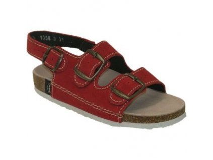 Dětské sandálky D/303/BP (Ostatní červená, Rozměr 33)