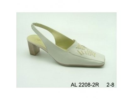 Vycházková lodička porcelan AL/2208-2R vel.35 (Rozměr 35)