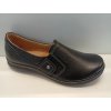 Dámská vycházková mokasina 230 ČERNÁ (Rozměr 37)
