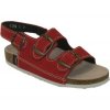Dětské sandálky D/303/BP (Ostatní červená, Rozměr 33)