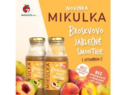 ZP Mikulčice Broskvovo-jablečné smoothie Mikulka