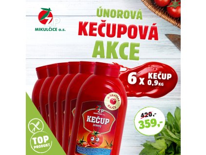 ZP Mikulčice XXL sada kečupů 0,9kg