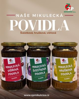 Naše ovocná povidla z Mikulčic vznikají z našeho ovoce a poctivé výroby. Jsou krásně hustá, plná chuti a přesně taková,...