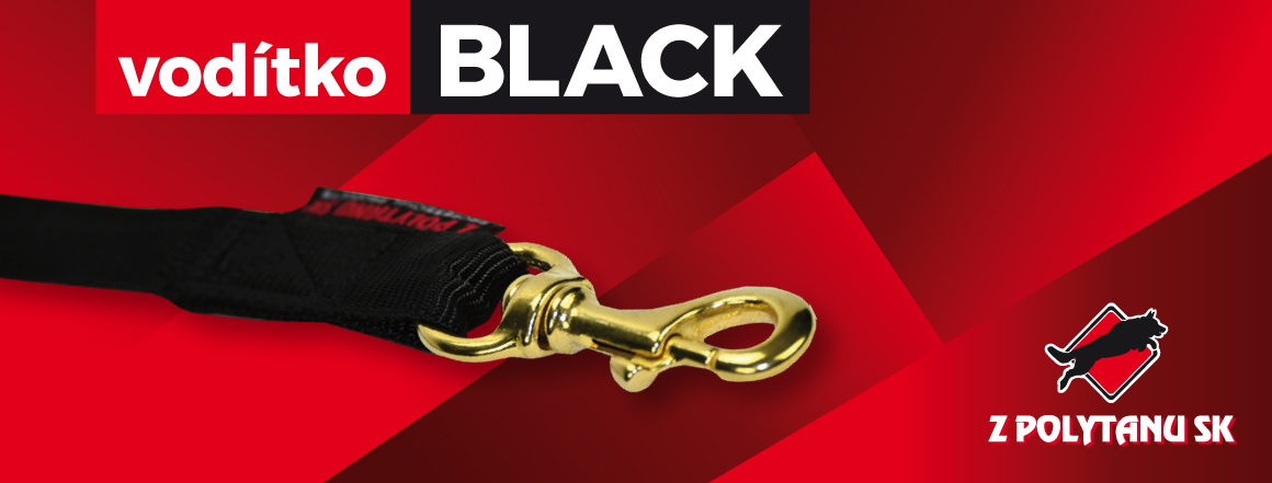 Vodítko Black
