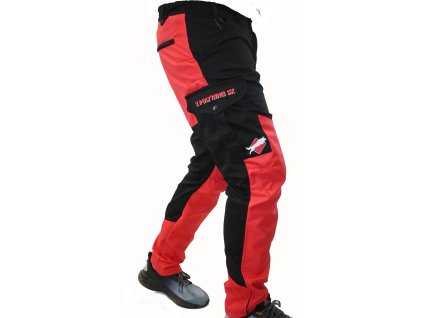 Nohavice BORA red 001