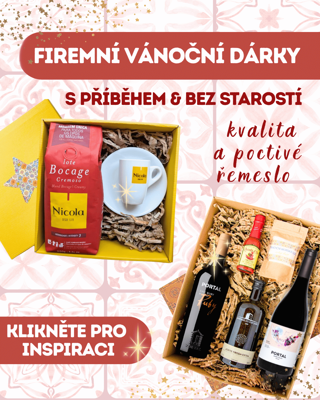 nabídka firemních vánočních dárků z Portugalska