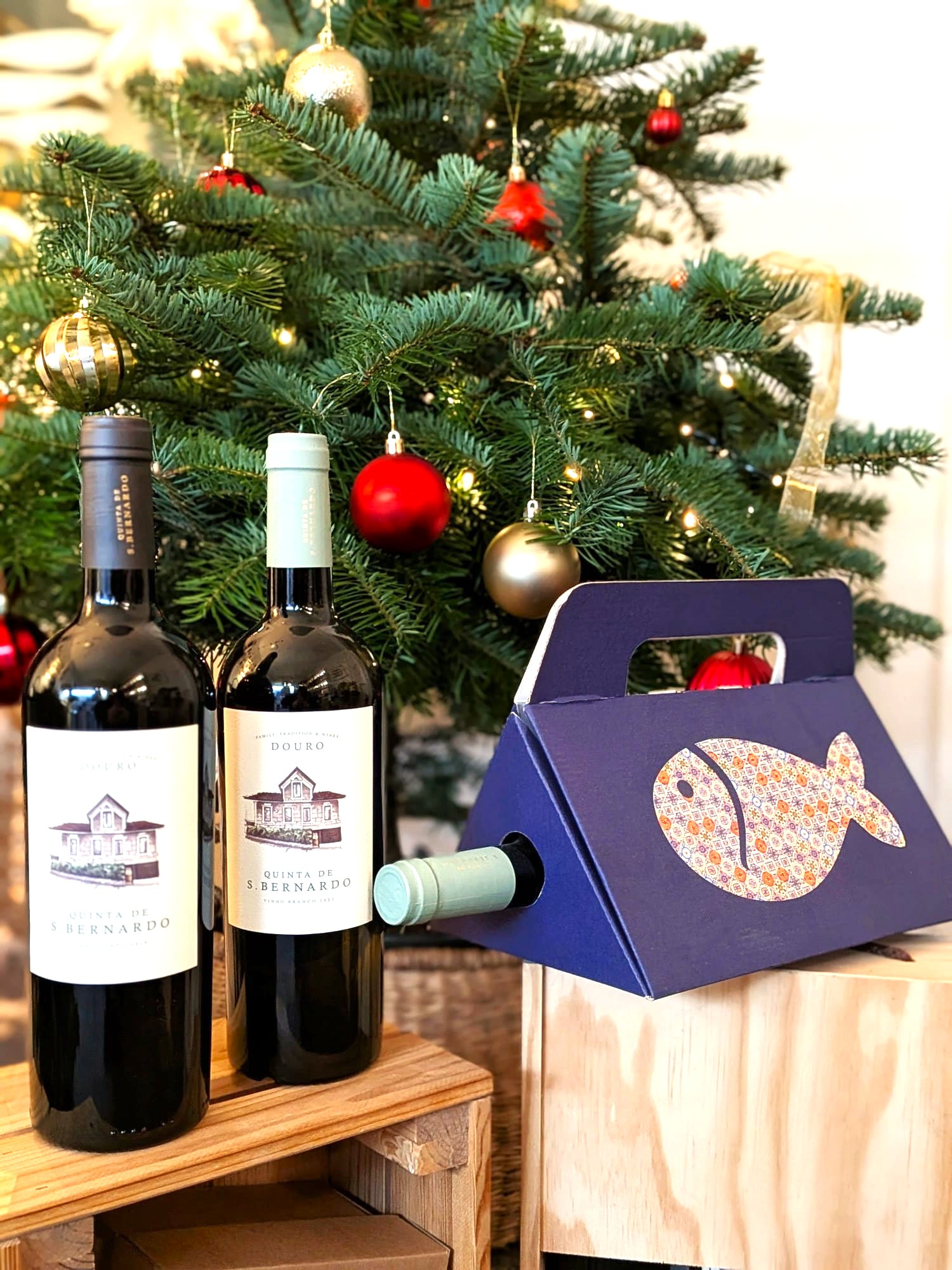 Elegantní dárkové odnosky s portugalským vínem