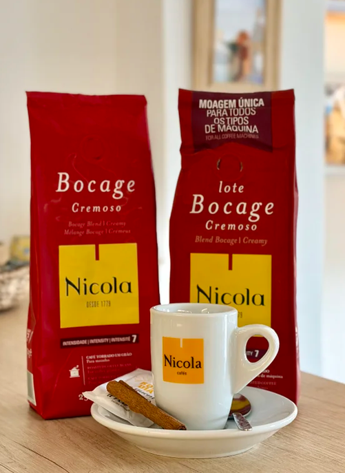 Tradiční portugalská káva Nicola