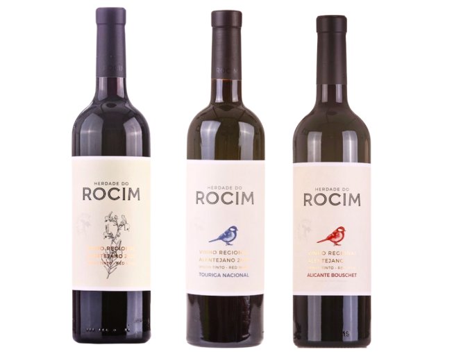 Červené víno - Herdade de Rocim-3 druhy