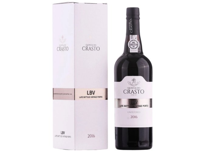 Portské LBV- CRASTO - 2016 - late bottled vintage nefiltr