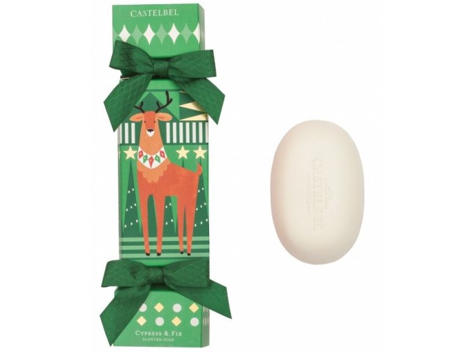 Vánoční mýdlo v krabičce -Castelbel- Sob - 150 g