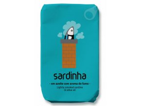 Portugalské sardinky v oleji lehce uzené -120 g