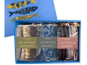 Dárková krabička rybích konzerv - KRANAS&TUŇÁK&MAKRELA- Jupiter