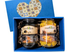 dárková sada černé olivy &tremoço