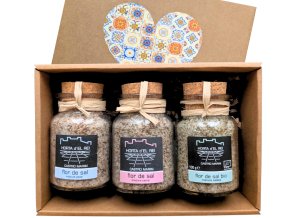 Dárková krabička Solný květ- MASO&SALÁTY&RYBY