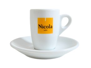 šálek na espresso káva Nicola