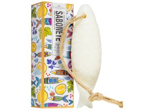 Mýdlo sardinka na provázku 80 g -sůl&citron- Castelbel