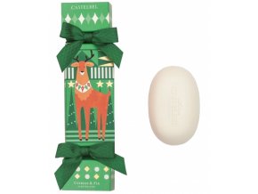 Vánoční mýdlo v krabičce -Castelbel- Sob - 150 g