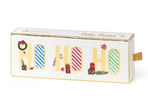 sada HOHOHO 3 kusů vánočních mýdel v dárkové krabičce