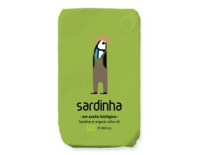 Portugalské sardinky v BIO olivové oleji 120 g