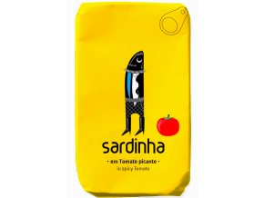 Portugalské sardinky v pikantní rajčatové omáčce 120 g