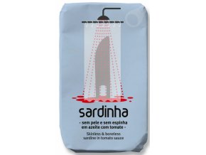 Portugalské sardinky v rajčatové omáčce- VYKOŠTĚNÉ - 120 g