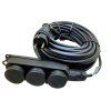 230V síťový kabel 25m
