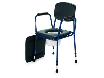 513 - Klozetové křeslo polstrované