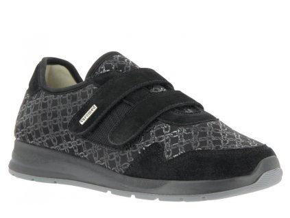 87221 60 100 Freemont Damen Klettsneaker schwarz