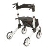 Čtyřkolové chodítko skládací (Varianta 1  barva stříbrná metalíza)