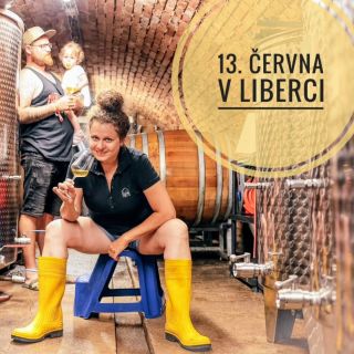 Ahoj všichni, tady Eliška z našeho "piďi" vinařství No. 44! .Mám pro vás skvělou zprávu! Přijedu za vámi osobně do Liberce...