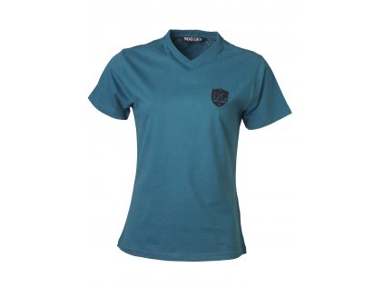DC tričko s logem (dámské) (Barva Antrazitová/Černá, Velikosti oblečení XL)