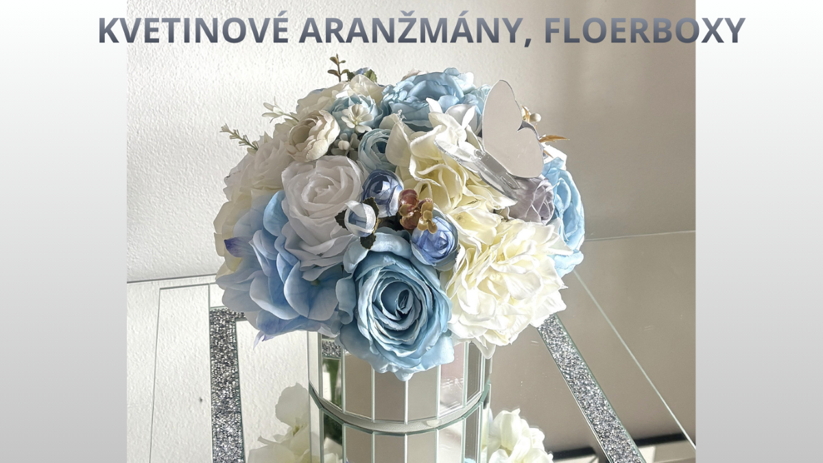 KVETINOVÉ ARANŽMÁNY, FLOWERBOXY, VENCE