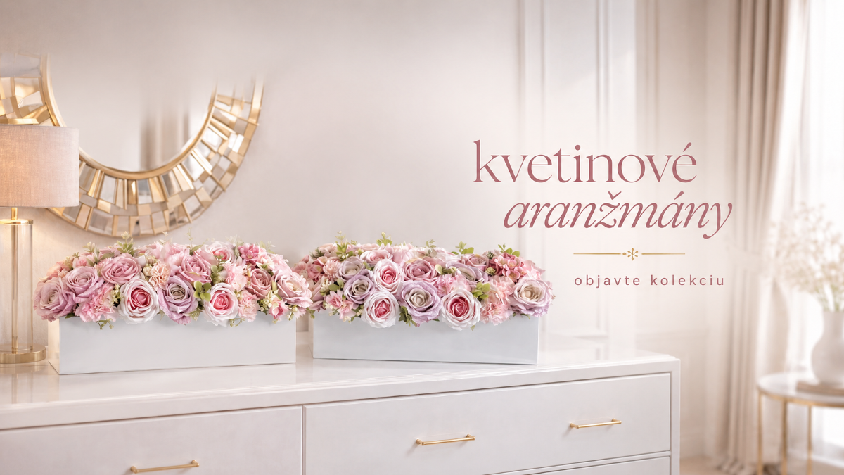 KVETINOVÉ ARANŽMÁNYKvetinové aranžmány a flowerboxy z dielne Zrkadlové výrobky – luxusné dekorácie v zrkadlových vázach a črepníkoch, ktoré dodajú priestoru štýl a jemnosť. - zrkadlovevyrobky.sk
