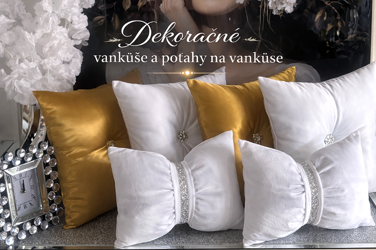 DEKORAČNÉ VANKÚŠE