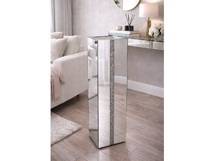 Váza so strieborným pásom 70 cm