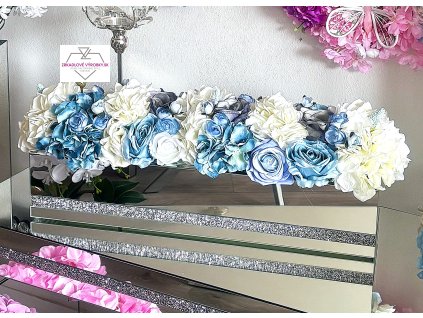 aranzmanmodrobielydlhy