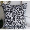Poťah na vankúš zebra