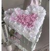 Flowerbox srdce s ružami