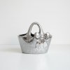 Váza kabelka s mašľou strieborná edited 3