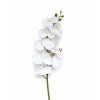 Umelá orchidea biela v 100 cm